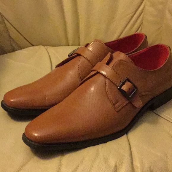 Henry Ferrera Shoes Henry Ferrera Mens Brown Cross Strap